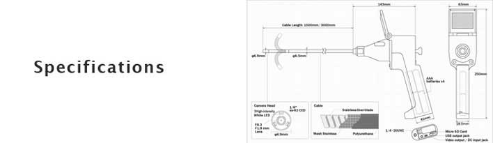 borescope specification